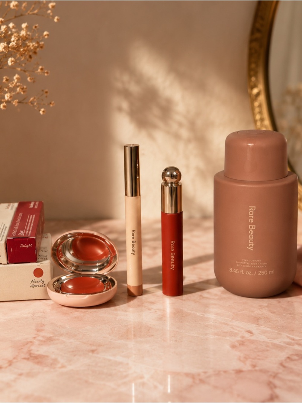 Rare Beauty 4 piece Bundle make up ($100 value)